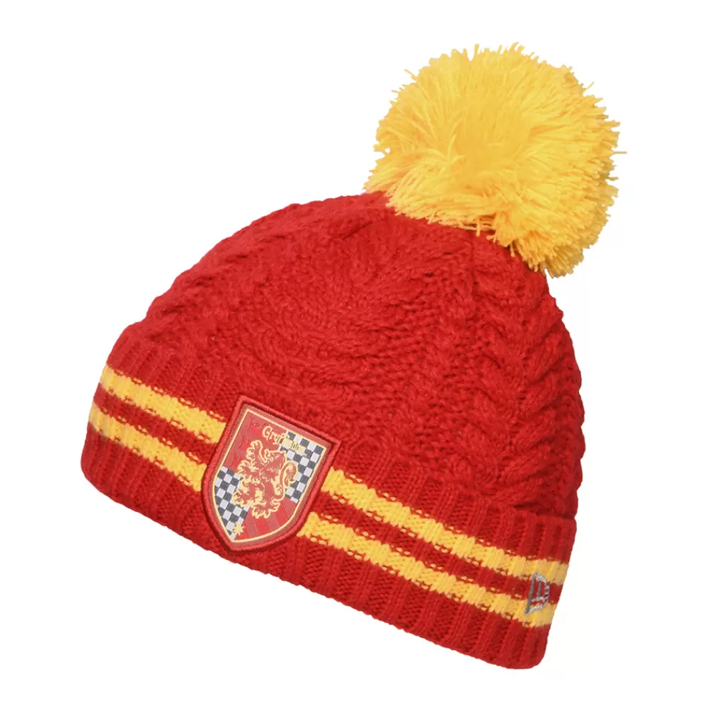 Bonnets À Pompon^New Era Bonnet à Pompon Enfant Harry Potter Gryffondor rouge