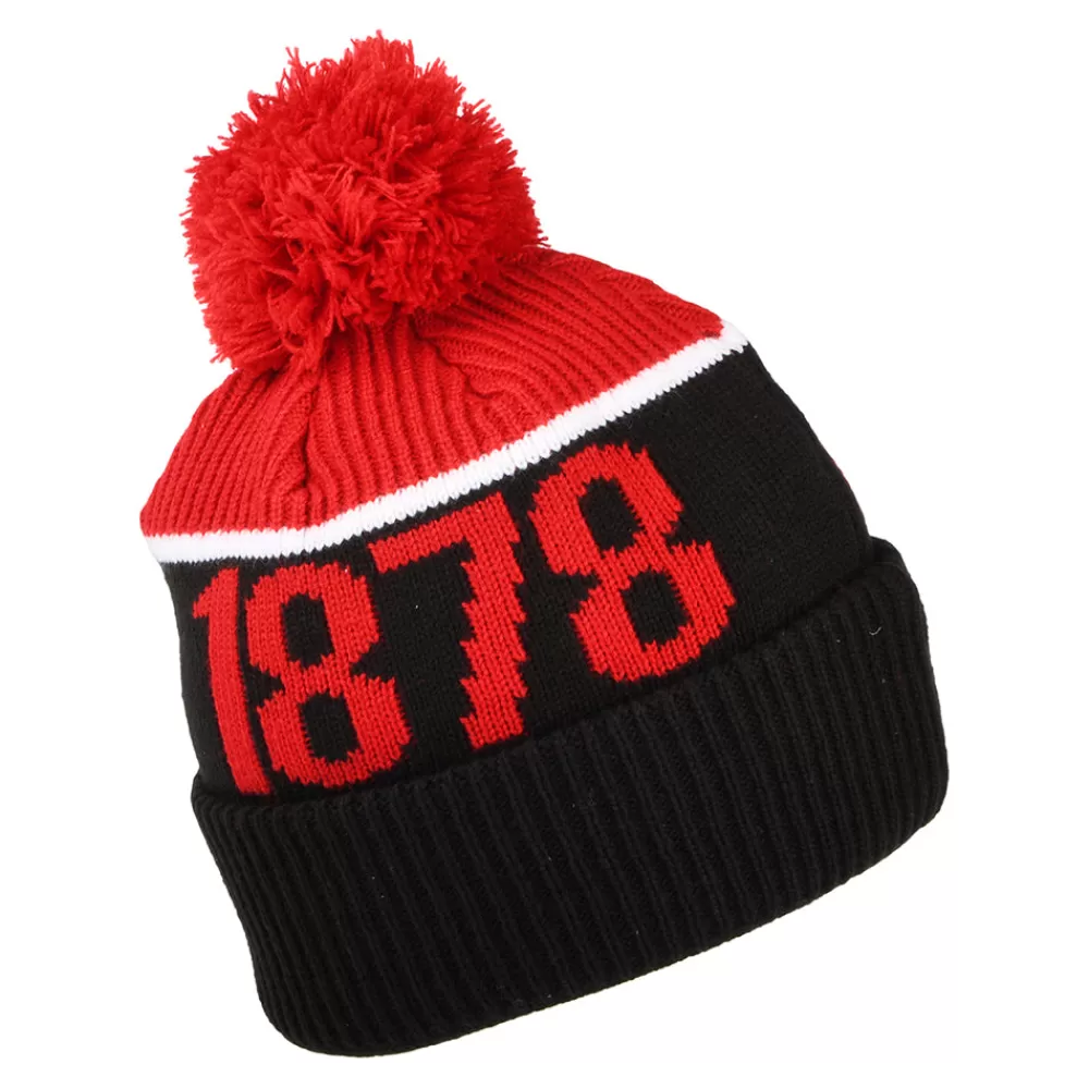 Bonnets À Pompon | Bonnets^New Era Bonnet à Pompon Sport Manchester United FC noir-écarlate
