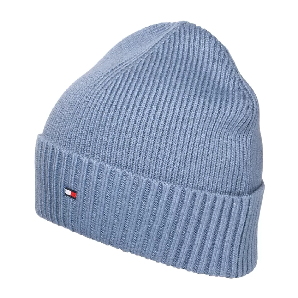 Bonnets | Chapeaux Hiver^Tommy Hilfiger Bonnet en Cotton et Cachemire Pima Essential Flag bleu