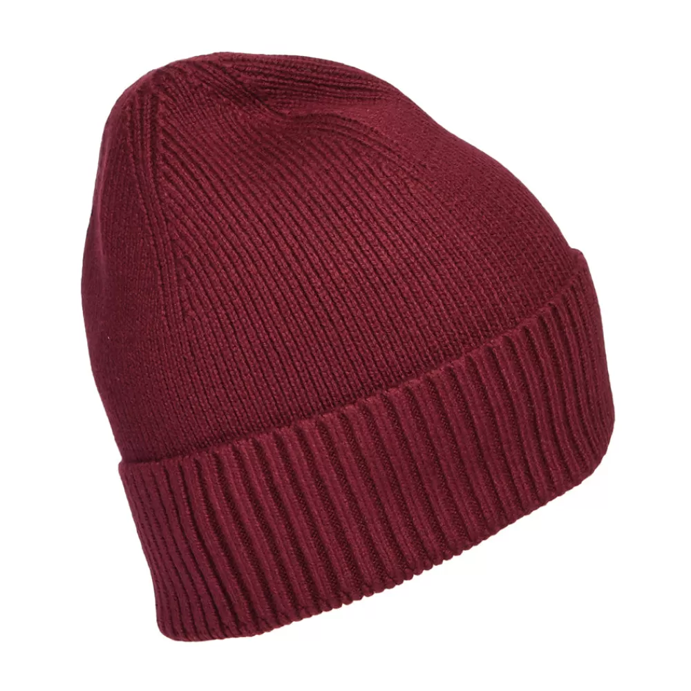 Bonnets | Chapeaux Hiver^Tommy Hilfiger Bonnet en Cotton et Cachemire Pima Essential Flag vin