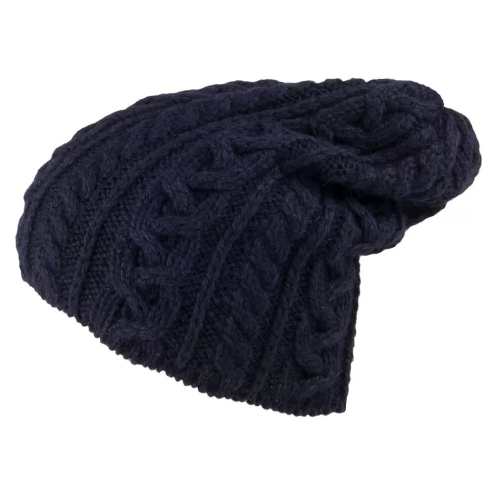 Bonnets | Chapeaux Hiver^Highland 2000 Bonnet Long en Laine d'Alpaga Super Douce bleu marine