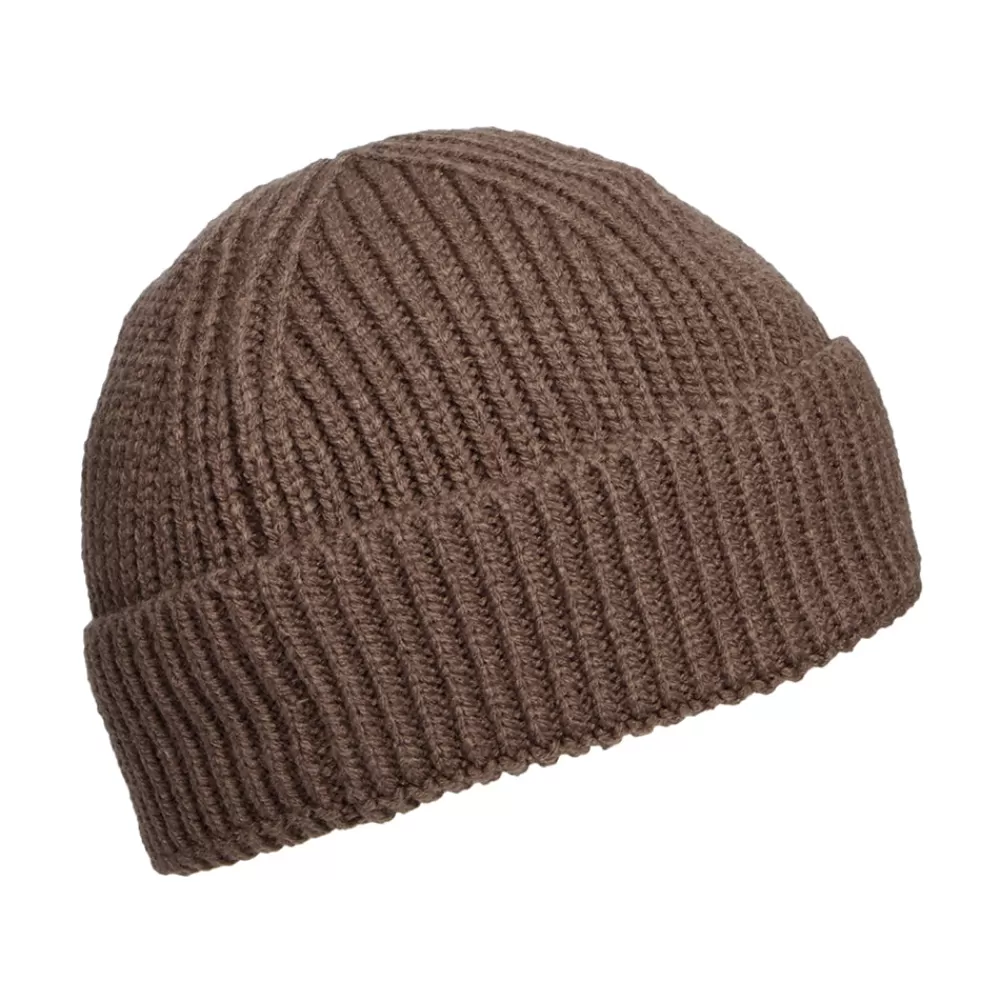 Bonnets | Chapeaux Hiver^The North Face Bonnet Marin à Revers TNF Logo Box marron fumé