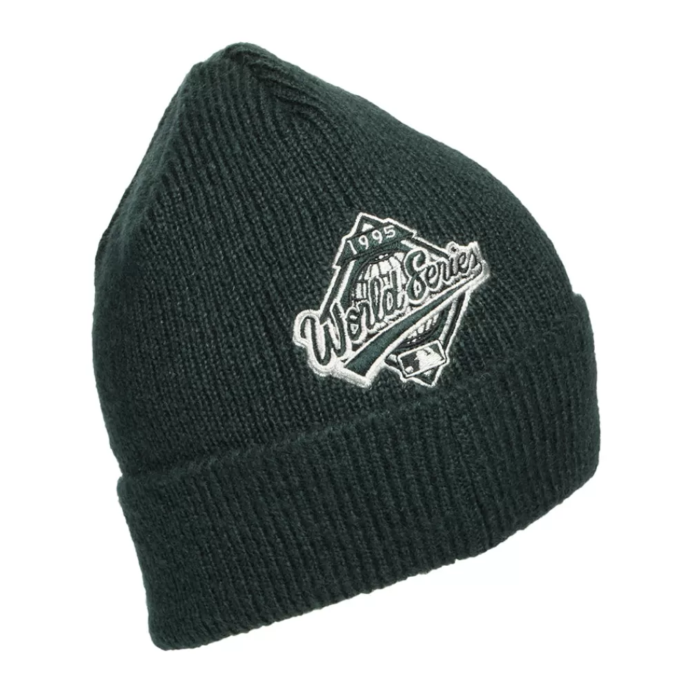 Chapeaux Hiver | Bonnets^New Era Bonnet MLB World Series Patch à Revers Atlanta Braves vert foncé