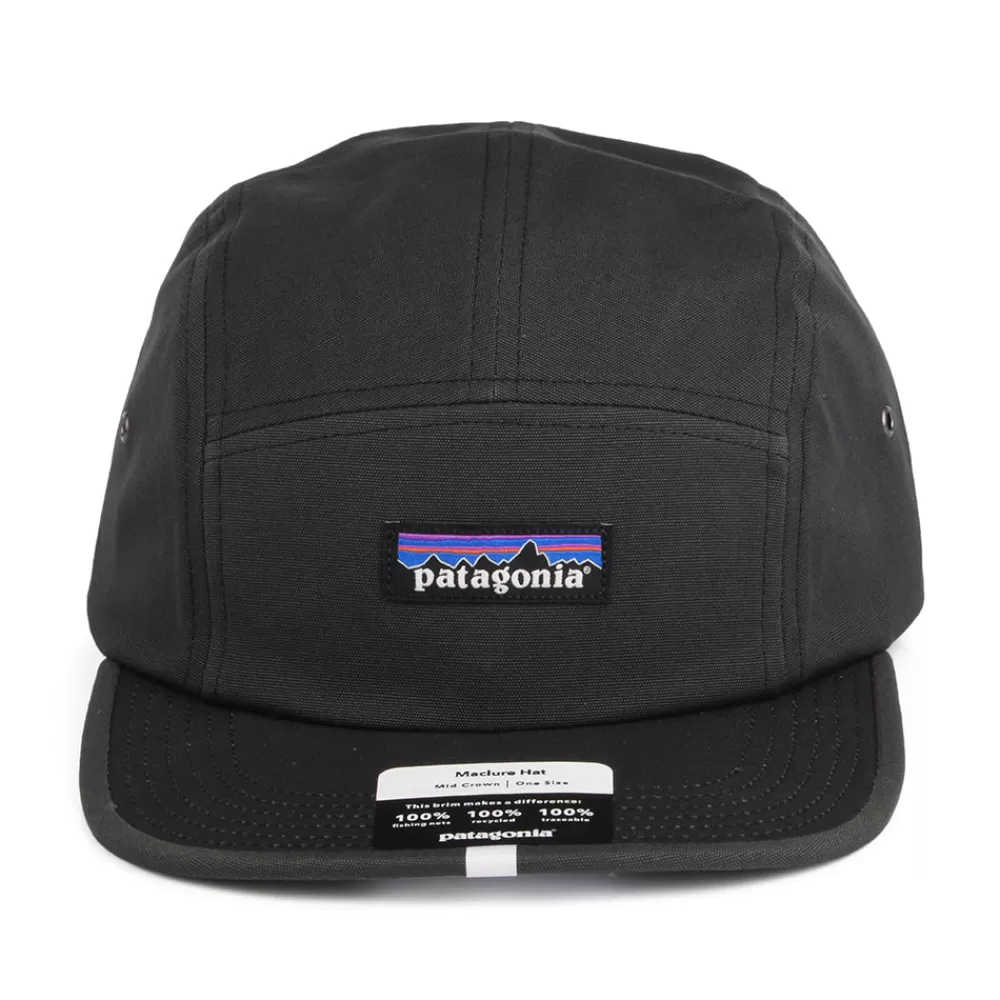 Casquettes De Baseball | Casquettes Homme^Patagonia Casquette 5 Panel en Coton Bio Maclure noir
