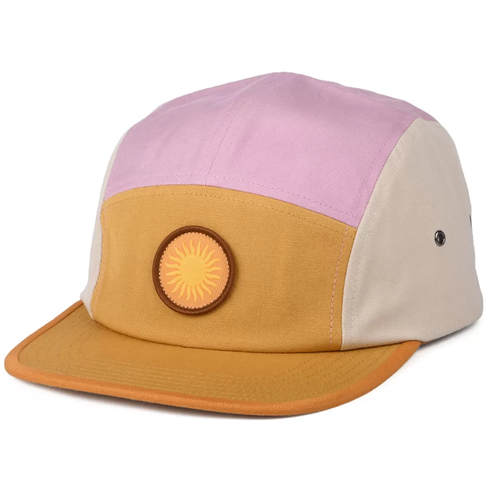Casquettes Homme^Patagonia Casquette 5 Panel en Coton Bio Spirited Sun Graphic Maclure moutarde-mauve-beige sable