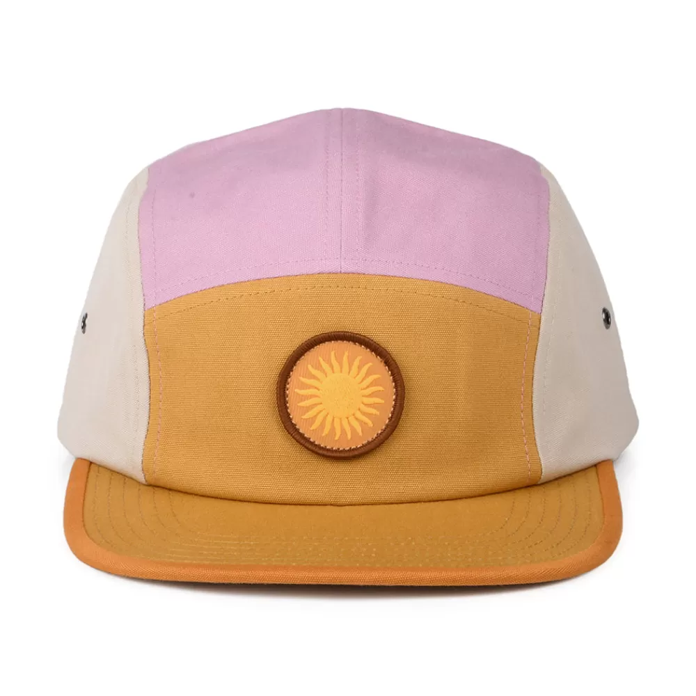 Casquettes Homme^Patagonia Casquette 5 Panel en Coton Bio Spirited Sun Graphic Maclure moutarde-mauve-beige sable