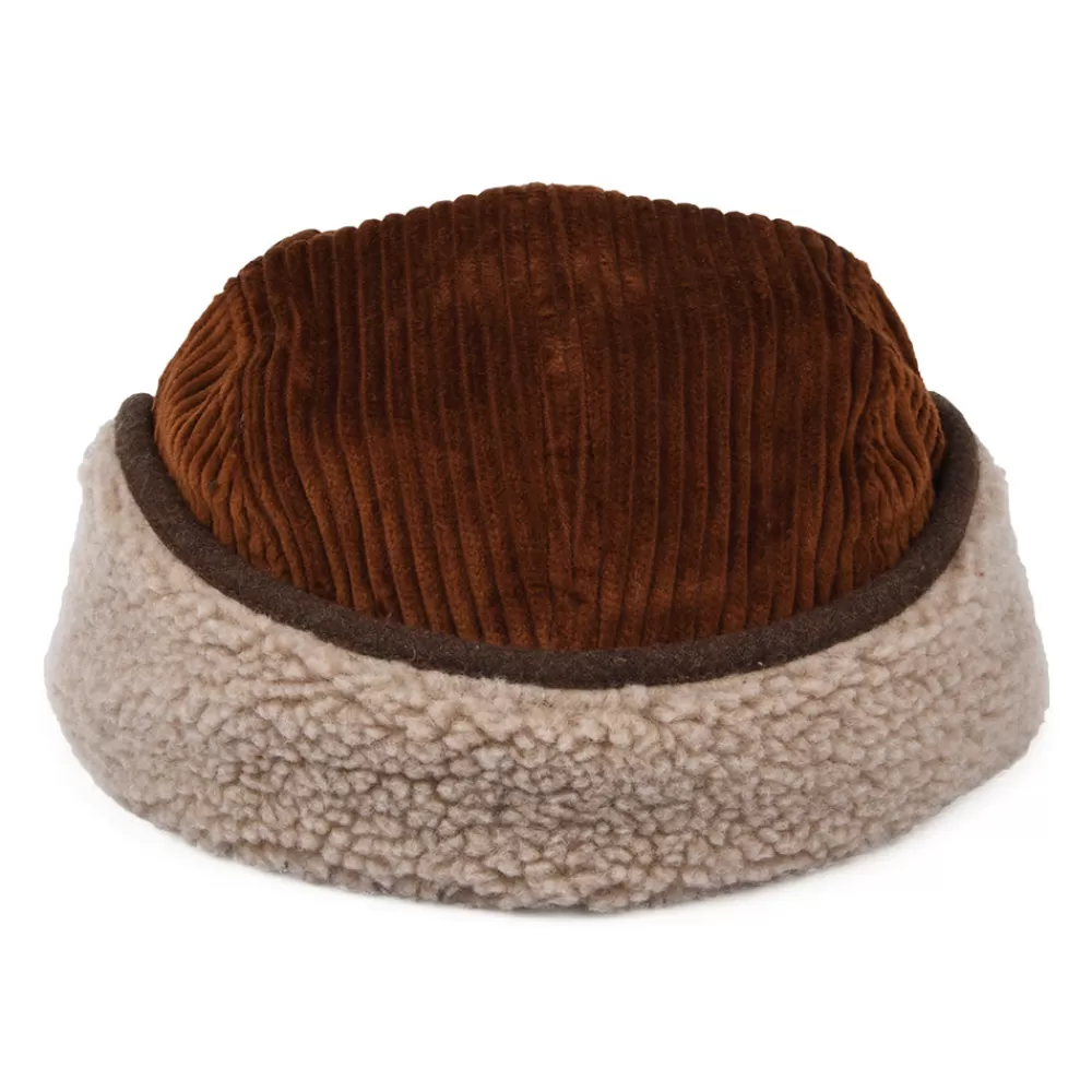 Chapeaux Hiver | Casquettes De Baseball^Barts Casquette 5 Panel en Velours Côtelé Avec Protège-Oreilles Rayner rouille