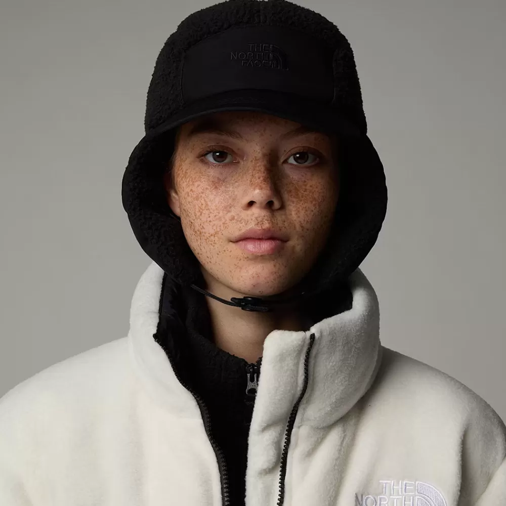 Chapeaux Hiver | Chapeaux De Pluie^The North Face Casquette 5 Panel Hydrofuge en Polaire Avec Protège-Oreilles Cragmont noir