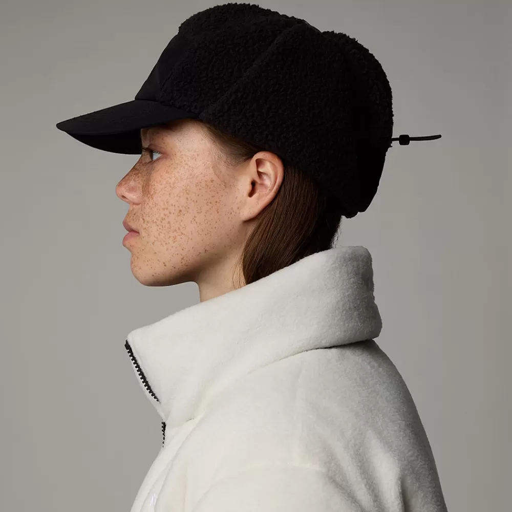Chapeaux Hiver | Chapeaux De Pluie^The North Face Casquette 5 Panel Hydrofuge en Polaire Avec Protège-Oreilles Cragmont noir