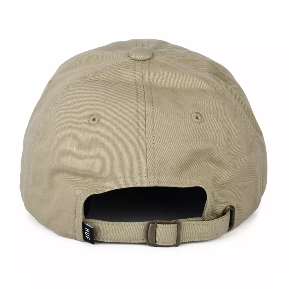 Casquettes De Baseball | Casquettes Homme^HUF Casquette à Visière Incurvée en Coton Original Logo avoine