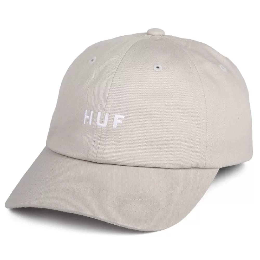 Casquettes De Baseball | Casquettes Homme^HUF Casquette à Visière Incurvée en Coton Original Logo crème