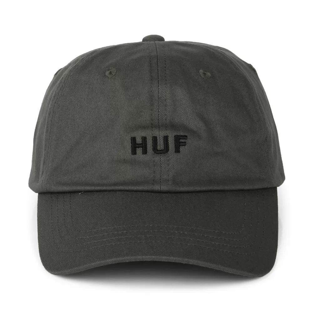 Casquettes De Baseball | Casquettes Homme^HUF Casquette à Visière Incurvée en Coton Original Logo olive