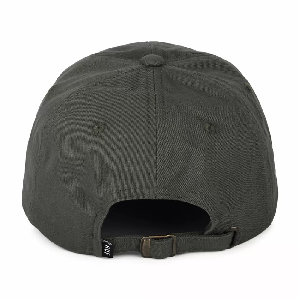 Casquettes De Baseball | Casquettes Homme^HUF Casquette à Visière Incurvée en Coton Original Logo olive