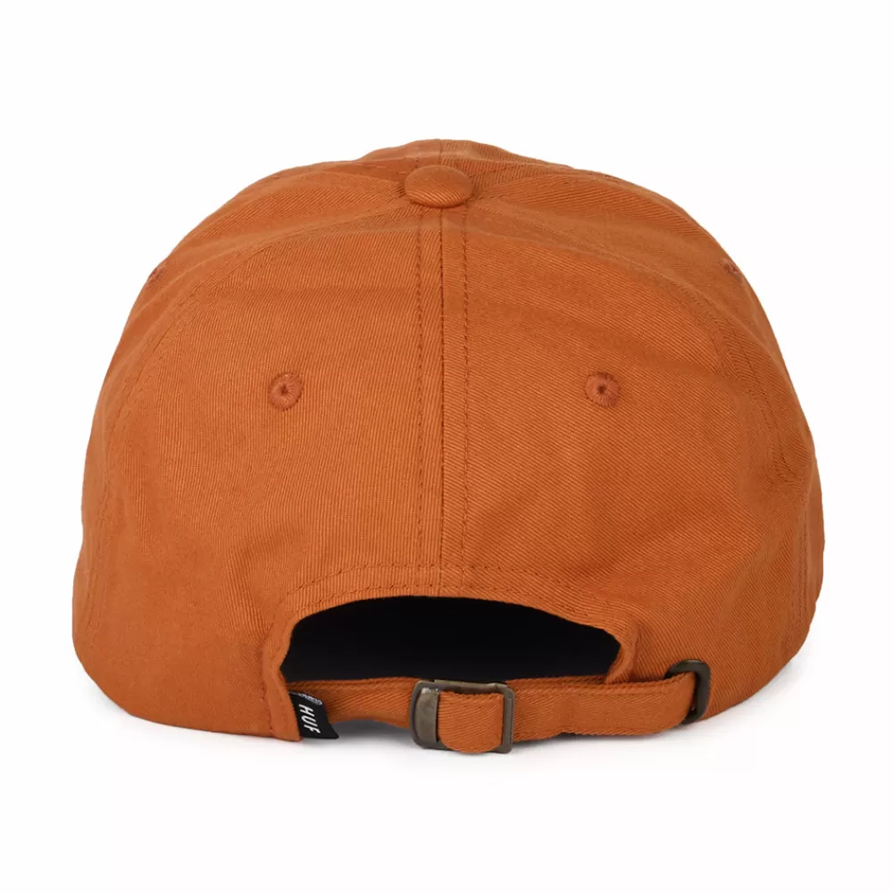 Casquettes De Baseball | Casquettes Homme^HUF Casquette à Visière Incurvée en Coton Original Logo orange