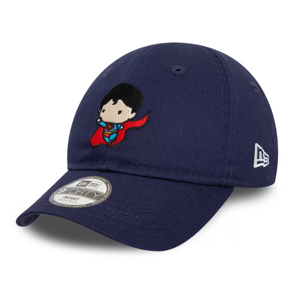 Bébés^New Era Casquette Bébé 9FORTY Chibi DC Comics Superman bleu marine