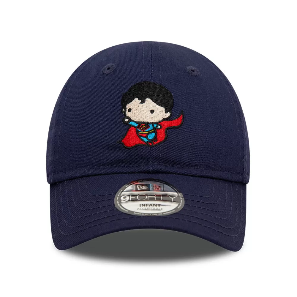 Bébés^New Era Casquette Bébé 9FORTY Chibi DC Comics Superman bleu marine