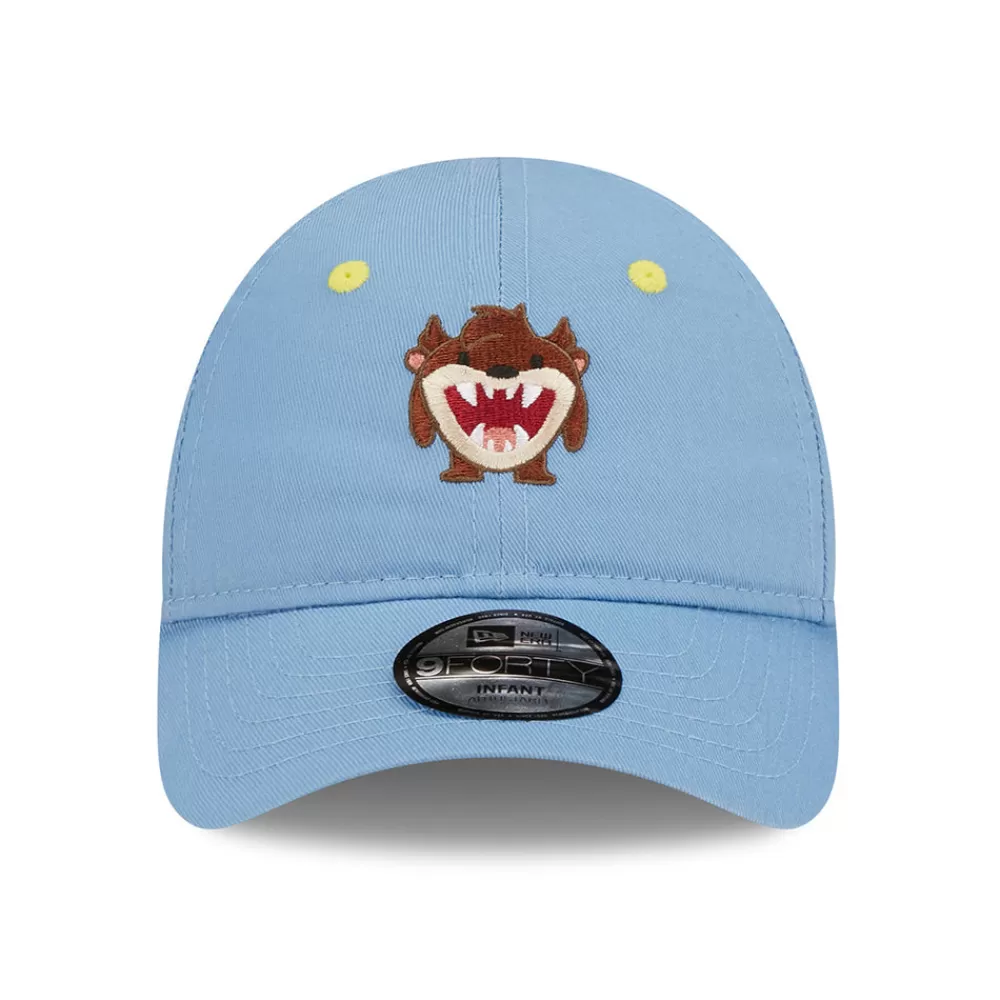 Bébés^New Era Casquette Bébé 9FORTY Chibi Looney Tunes Taz bleu ciel