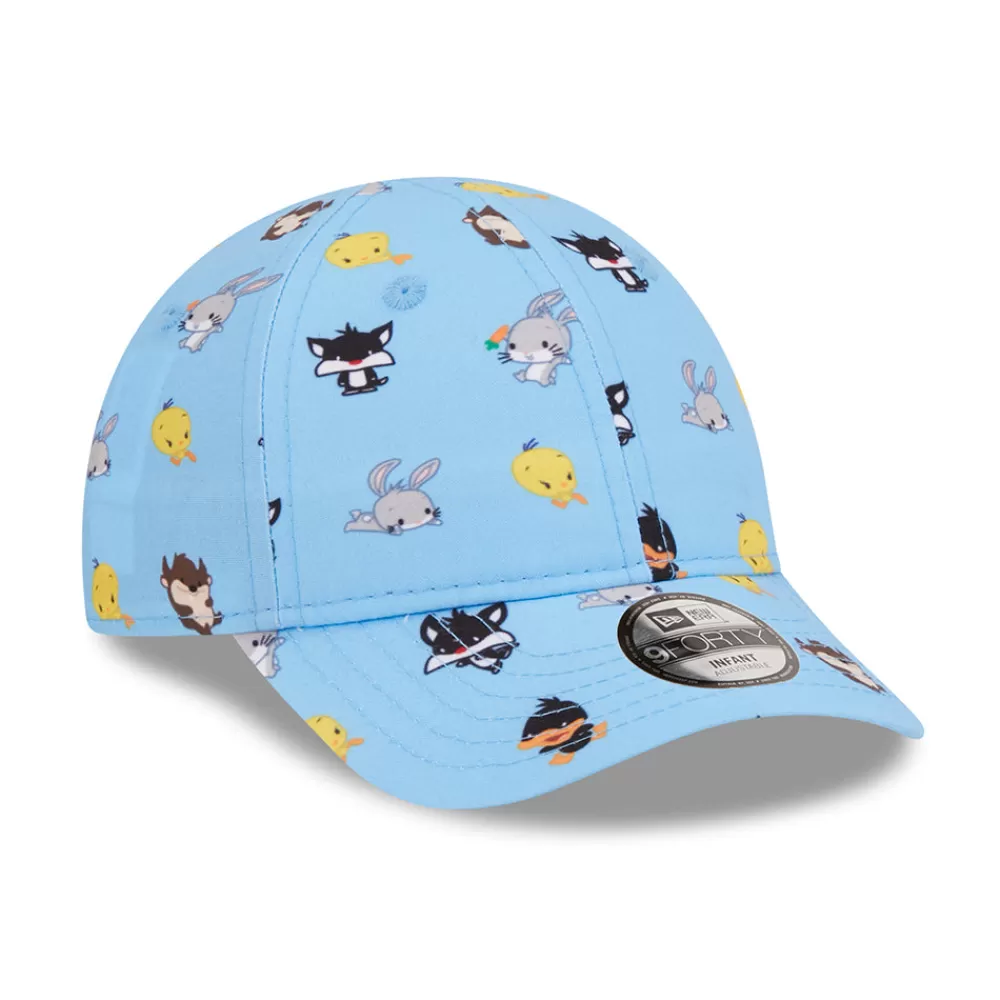 Bébés^New Era Casquette Bébé 9FORTY Looney Tunes AOP Multi Personnages bleu ciel