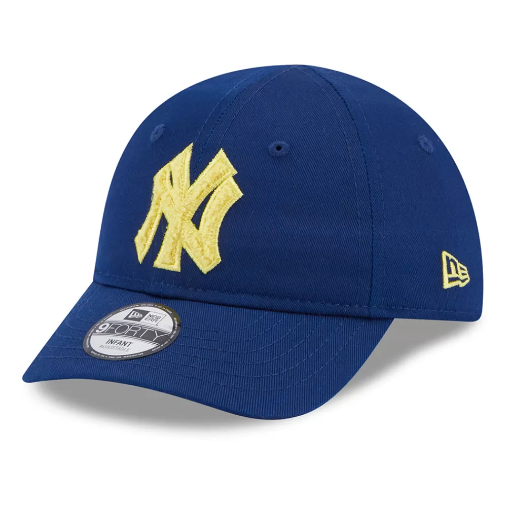 Garçons | Bébés^New Era Casquette Bébé 9FORTY MLB Boucle New York Yankees bleu-jaune