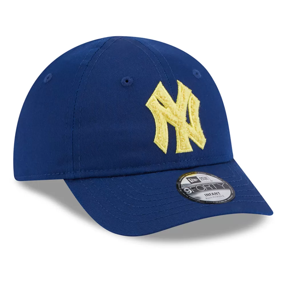 Garçons | Bébés^New Era Casquette Bébé 9FORTY MLB Boucle New York Yankees bleu-jaune