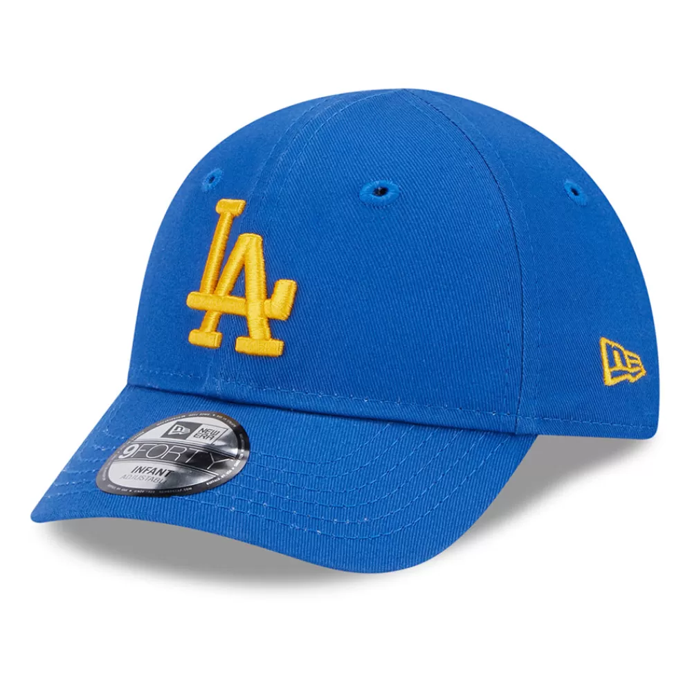 Bébés^New Era Casquette Bébé 9FORTY MLB League Essential L.A. Dodgers azur-jaune