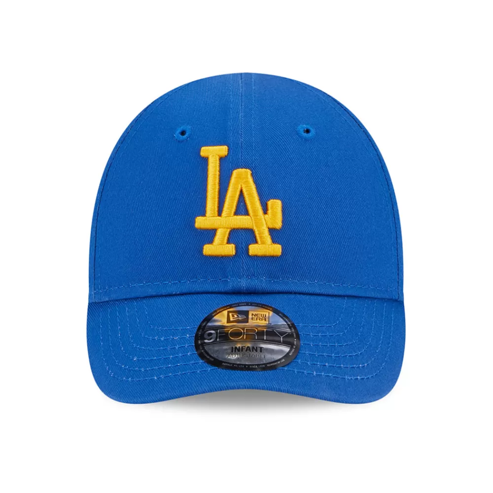 Bébés^New Era Casquette Bébé 9FORTY MLB League Essential L.A. Dodgers azur-jaune