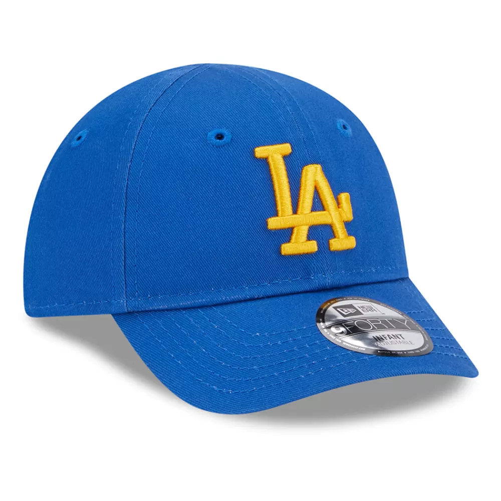 Bébés^New Era Casquette Bébé 9FORTY MLB League Essential L.A. Dodgers azur-jaune