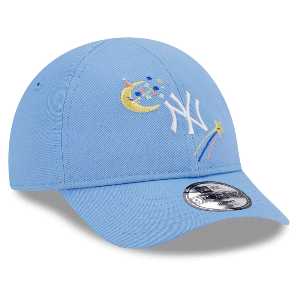 Bébés^New Era Casquette Bébé 9FORTY MLB Starry New York Yankees bleu ciel