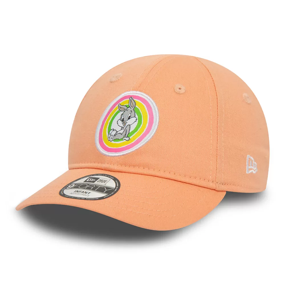 Bébés^New Era Casquette Bébé 9FORTY Pastel Looney Tunes Bugs Bunny pêche