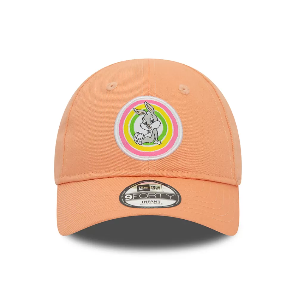 Bébés^New Era Casquette Bébé 9FORTY Pastel Looney Tunes Bugs Bunny pêche