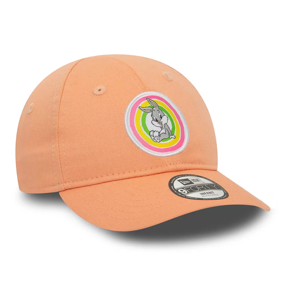 Bébés^New Era Casquette Bébé 9FORTY Pastel Looney Tunes Bugs Bunny pêche