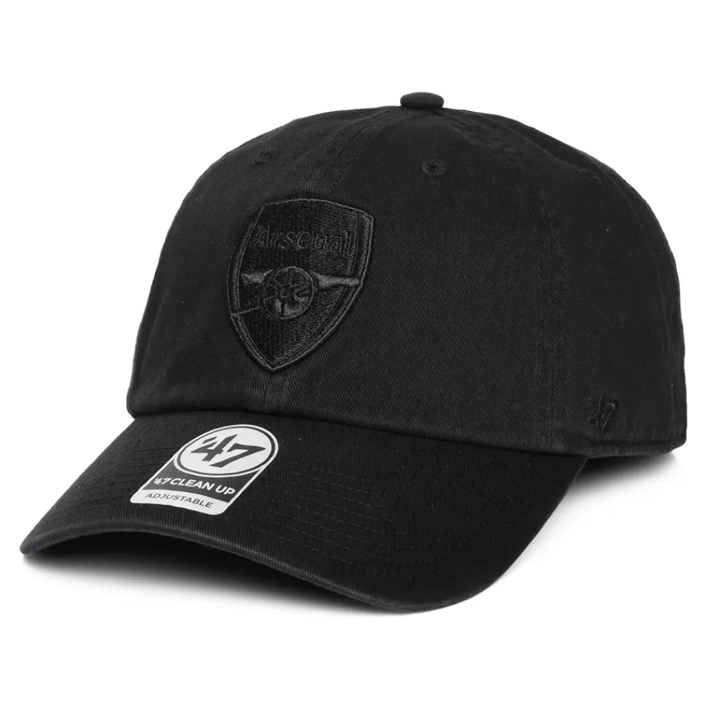 Casquettes De Baseball | Casquettes Homme^47 Brand Casquette Clean Up Arsenal FC noir sur noir