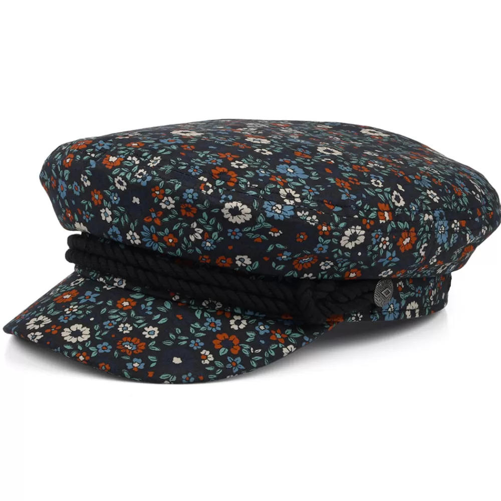 Casquettes Femme | Chapeaux Femme^Brixton Casquette de Marin en Coton Floral bleu marine délavé
