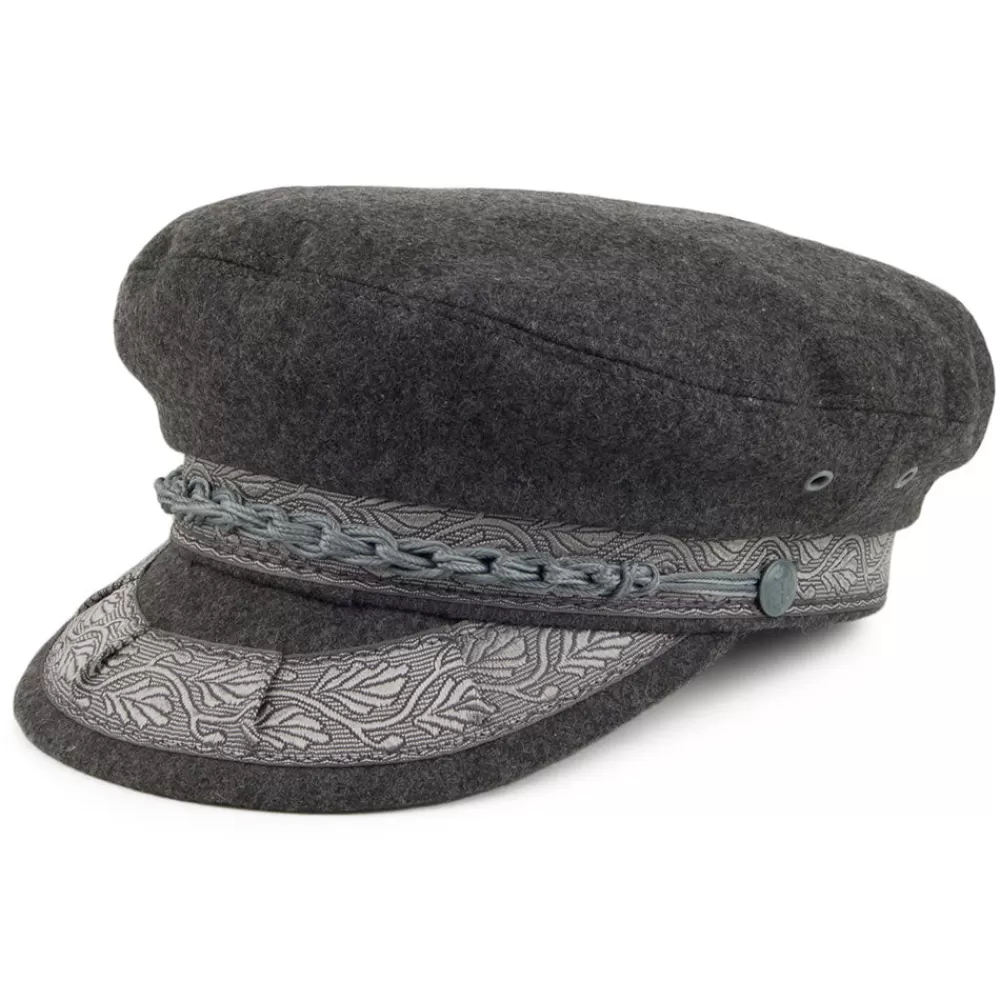 Casquettes Femme | Chapeaux Femme^Jaxon & James Casquette de Marin en Laine Classic gris JAXON & JAMES