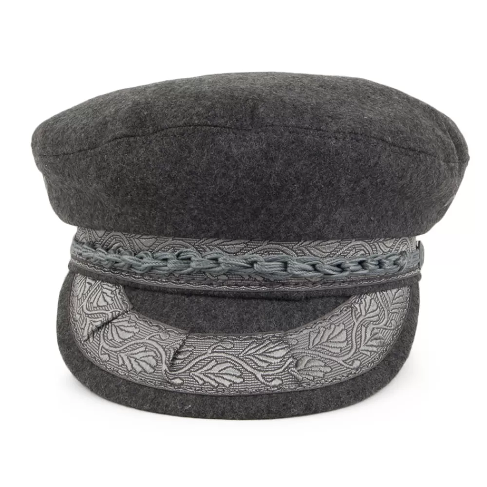 Casquettes Femme | Chapeaux Femme^Jaxon & James Casquette de Marin en Laine Classic gris JAXON & JAMES
