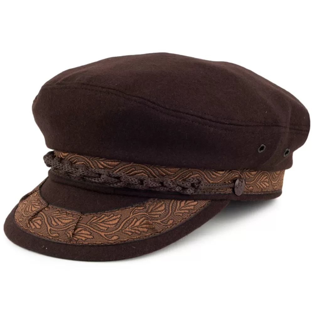 Casquettes Femme | Chapeaux Femme^Jaxon & James Casquette de Marin en Laine Classic marron JAXON & JAMES