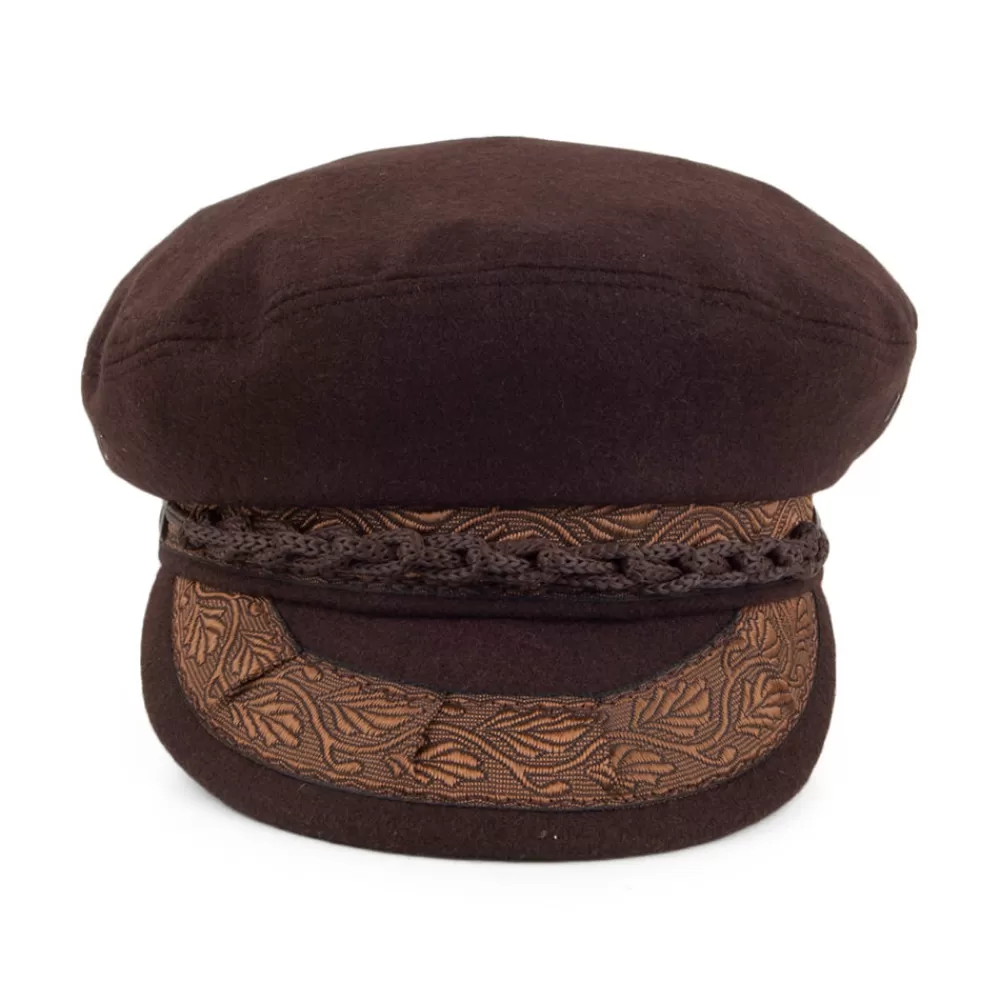 Casquettes Femme | Chapeaux Femme^Jaxon & James Casquette de Marin en Laine Classic marron JAXON & JAMES