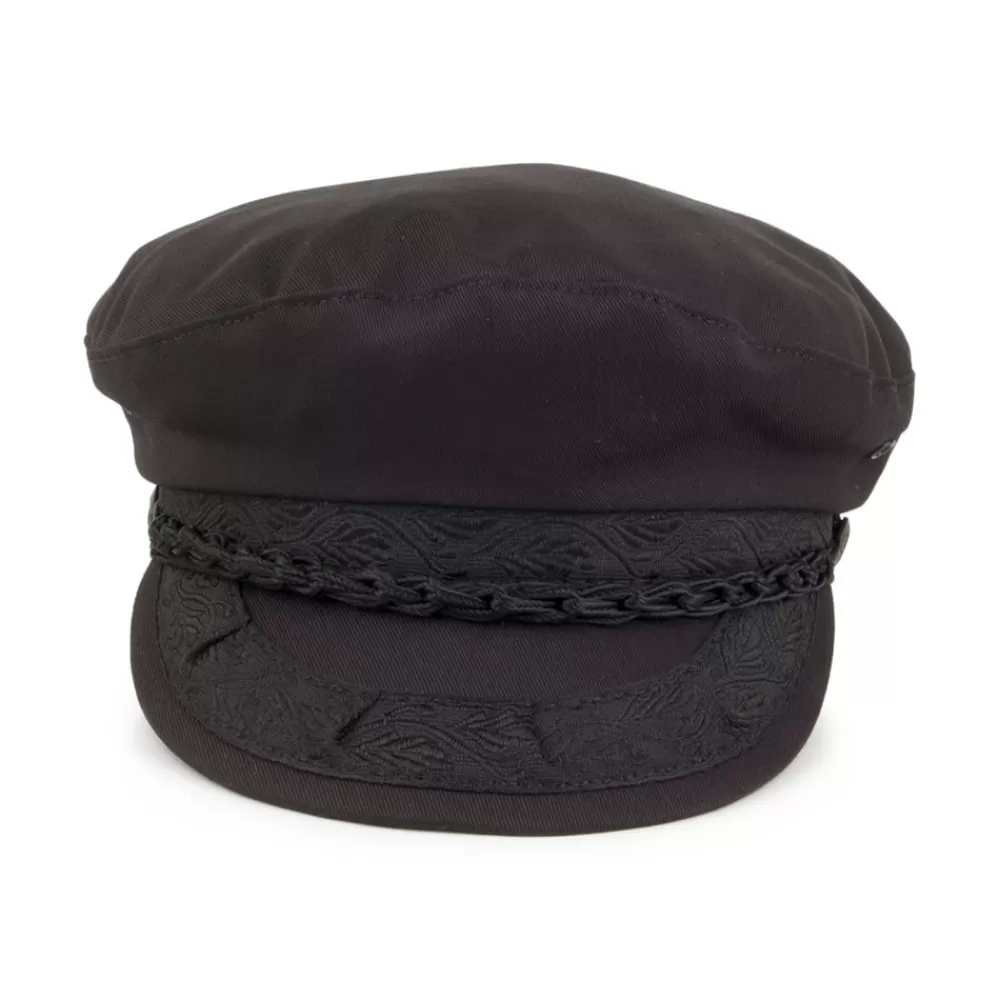 Casquettes Femme | Chapeaux Femme^Jaxon & James Casquette de Marin Grec en Coton Classic noir JAXON & JAMES