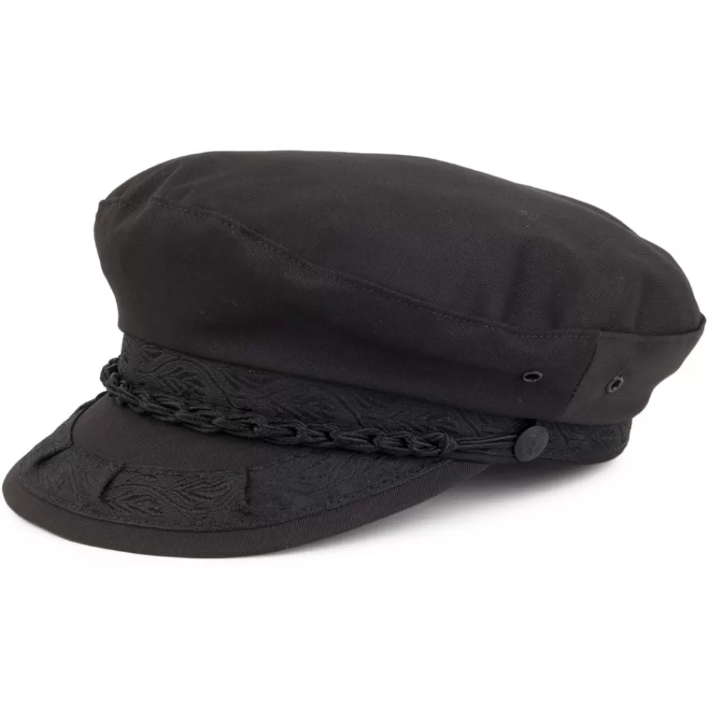 Grandes Tailles | Casquettes De Marin^Jaxon & James Casquette de Marin Grec en Coton noir JAXON & JAMES