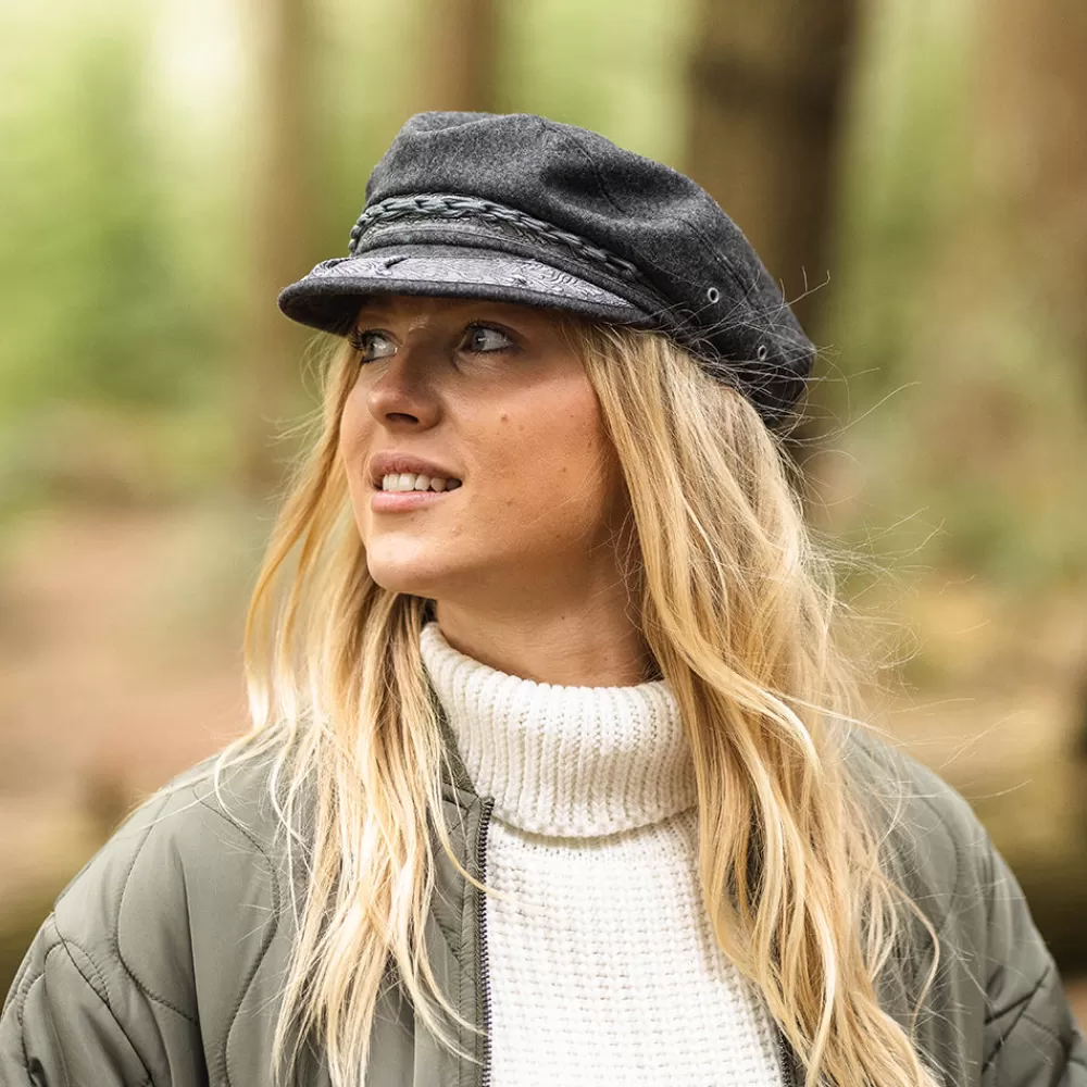 Grandes Tailles | Casquettes De Marin^Jaxon & James Casquette de Marin Grec en Laine gris JAXON & JAMES