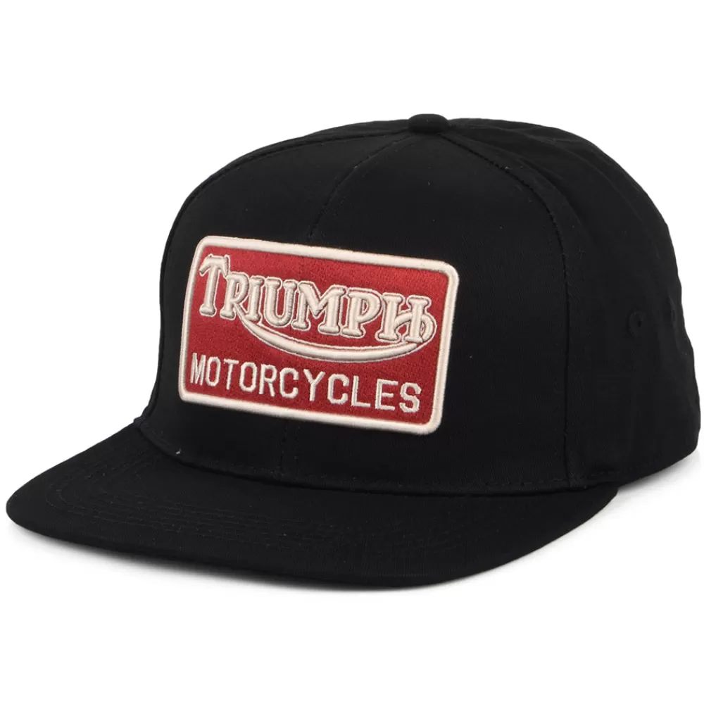 Casquettes Homme^Triumph Motorcycles Casquette en Coton à Visière Plate Straggler noir