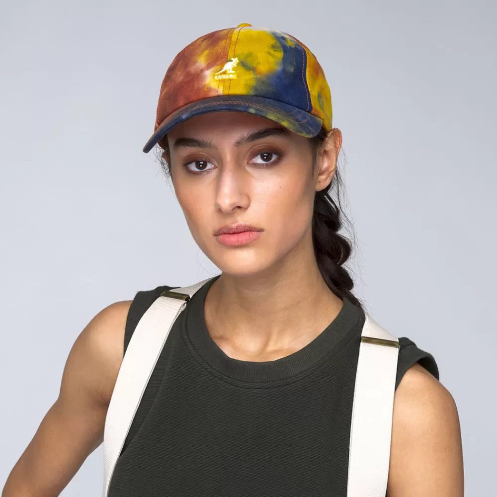 Casquettes De Baseball | Casquettes Homme^Kangol Casquette en Coton Tie Dye multicolore