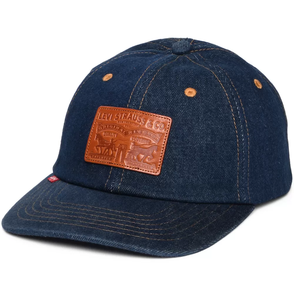 Casquettes De Baseball | Casquettes Homme^Levi's Casquette en Denim Relaxed Heritage bleu foncé LEVI'S
