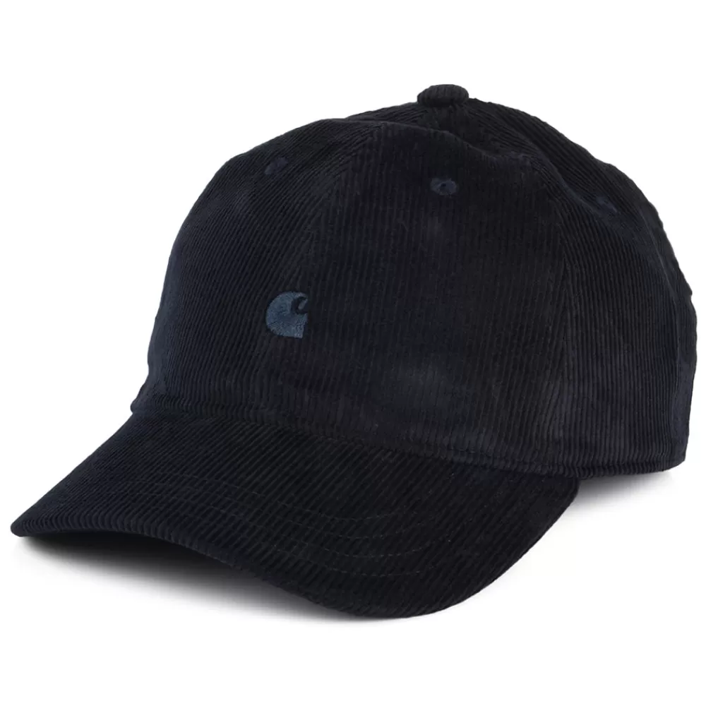 Casquettes Homme^Carhartt WIP Casquette en Velours Côtelé Ton Sur Ton Harlem bleu marine foncé
