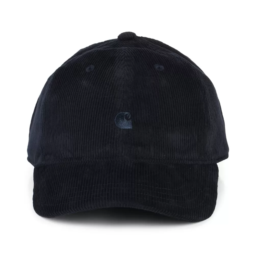 Casquettes Homme^Carhartt WIP Casquette en Velours Côtelé Ton Sur Ton Harlem bleu marine foncé