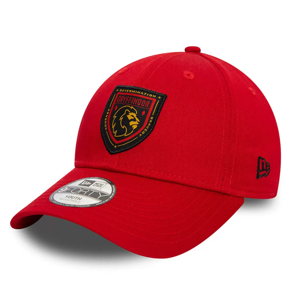 Garçons^New Era Casquette Enfant 9FORTY Harry Potter Gryffondor rouge