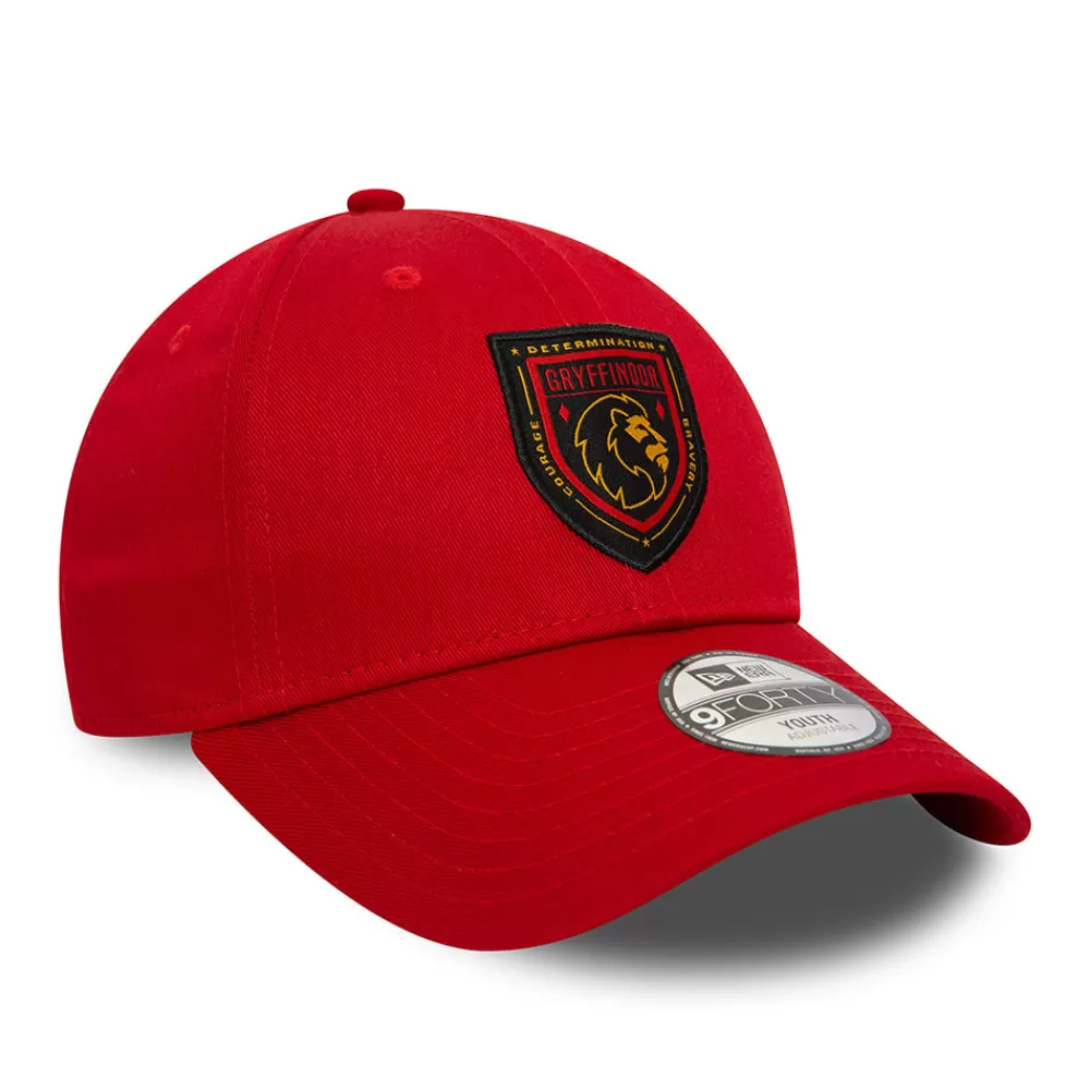 Garçons^New Era Casquette Enfant 9FORTY Harry Potter Gryffondor rouge