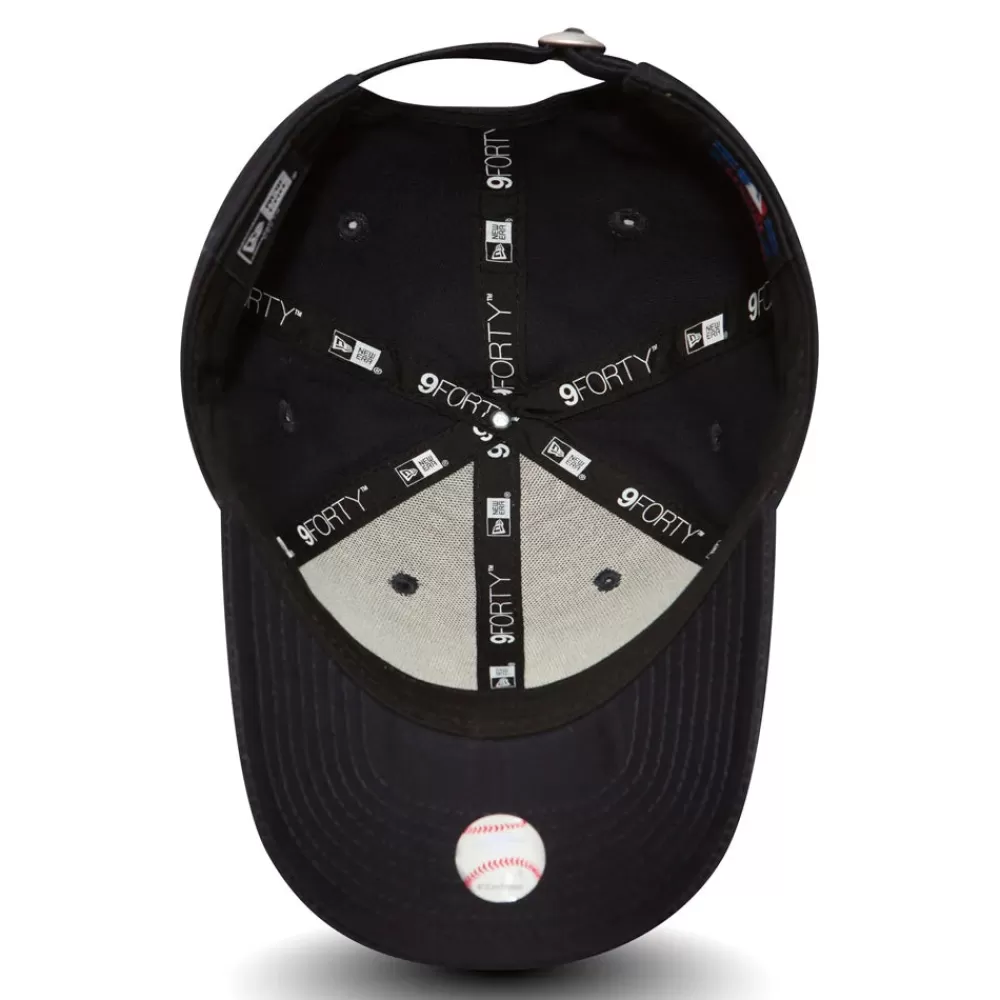 Garçons^New Era Casquette Enfant 9FORTY MLB League Essential New York Yankees bleu marine