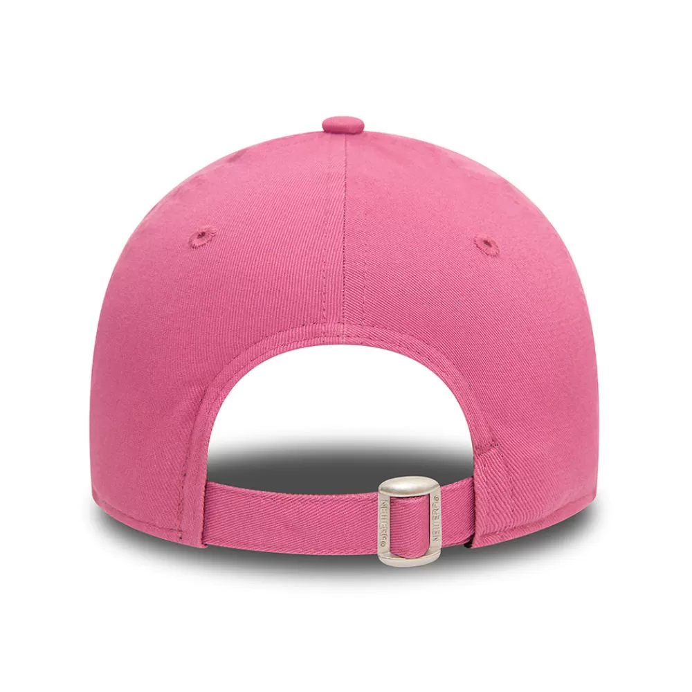 Garçons^New Era Casquette Enfant 9FORTY MLB League Essential New York Yankees mauve-blanc