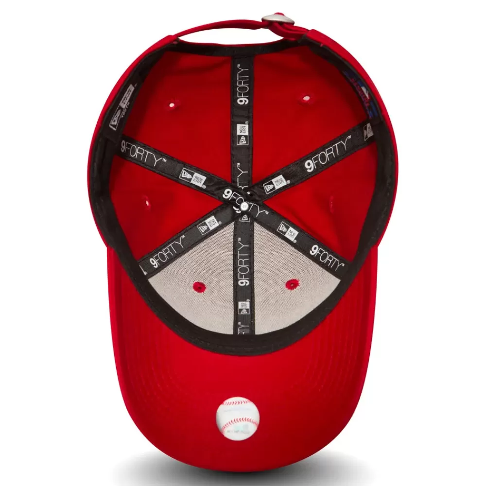 Garçons^New Era Casquette Enfant 9FORTY MLB League Essential New York Yankees rouge